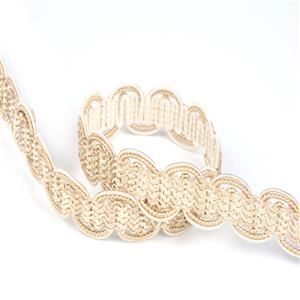 Braided Tape Ag.387E Marzipan 1595