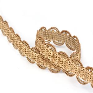 Braided Tape Ag.387E Gold 0775