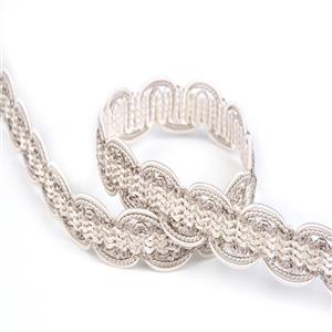 Braided Tape Ag.387E Silver 1603