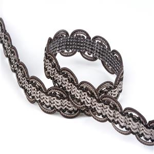 Braided Tape Ag.387E Graphite 1607