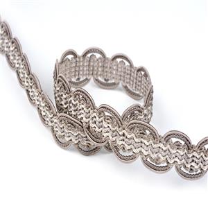 Braided Tape Ag.387E Aluminium 1605