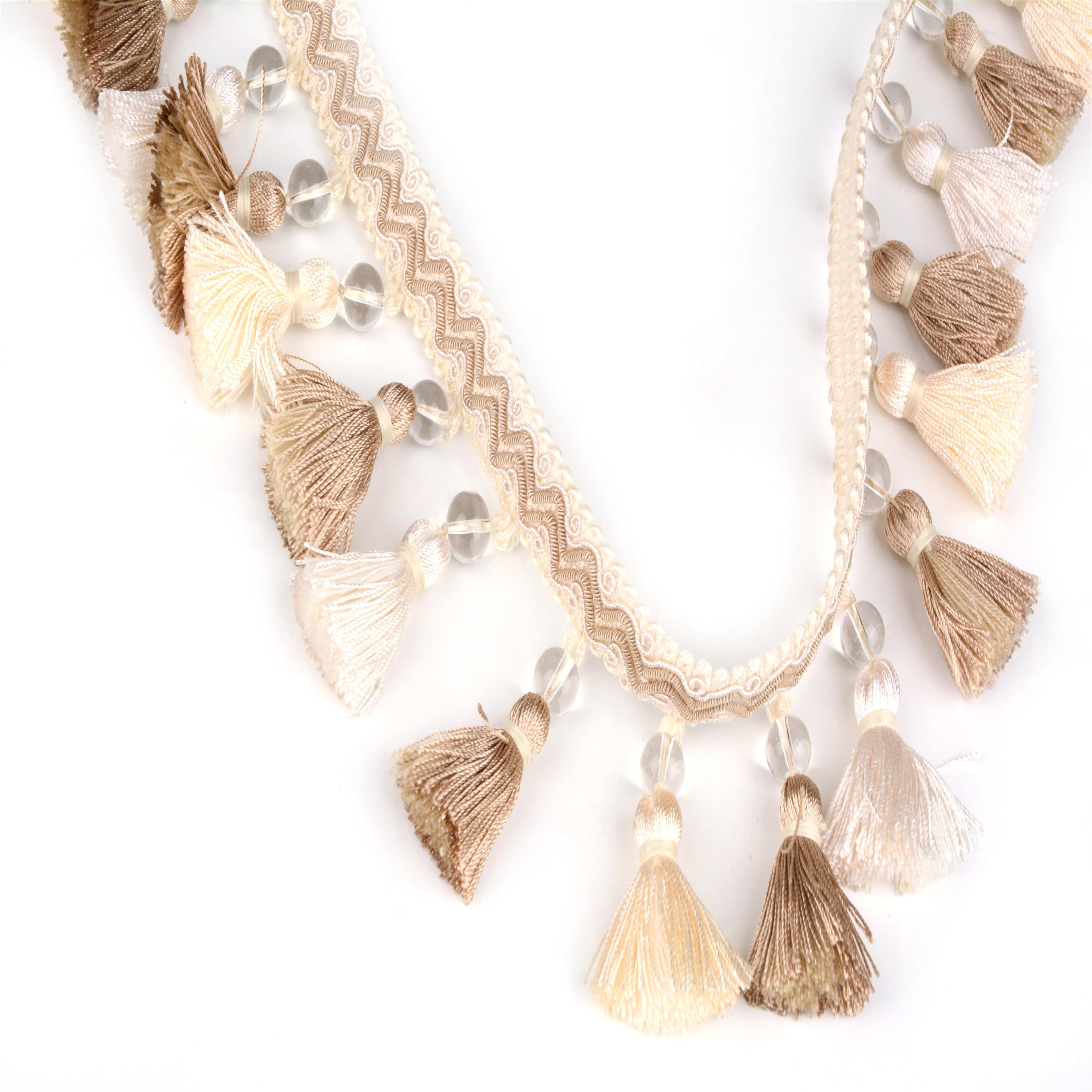 Braid Tass. Frin. At.972A Linen