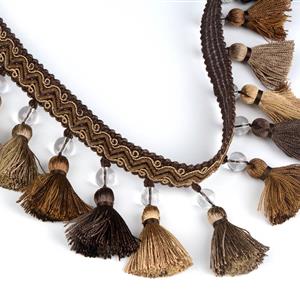 Braid Tass. Frin. At.972A Toffee