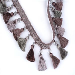 Braid Tass. Frin. At.972A Aubergine