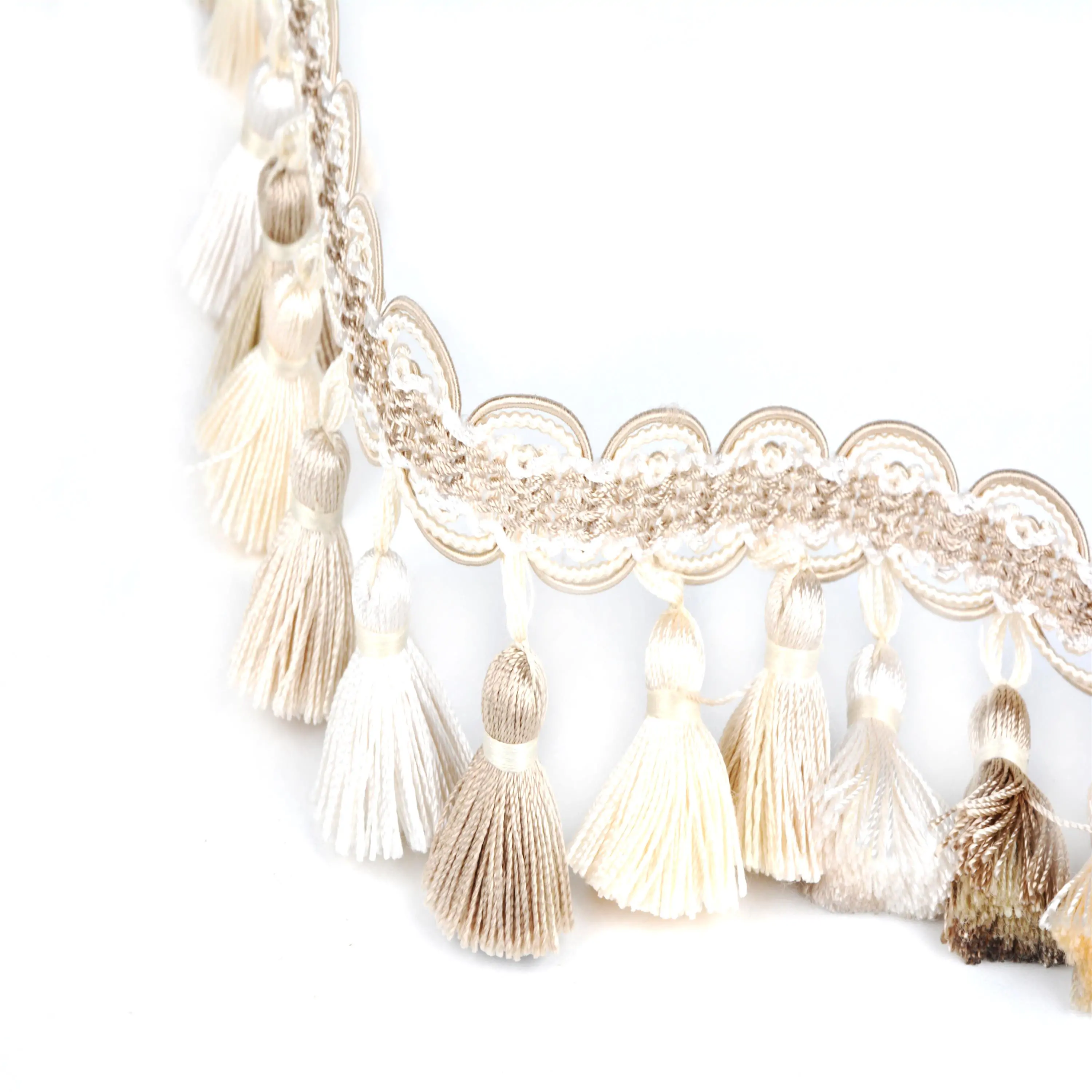Braid Tassel Fringe At.557 B Linen